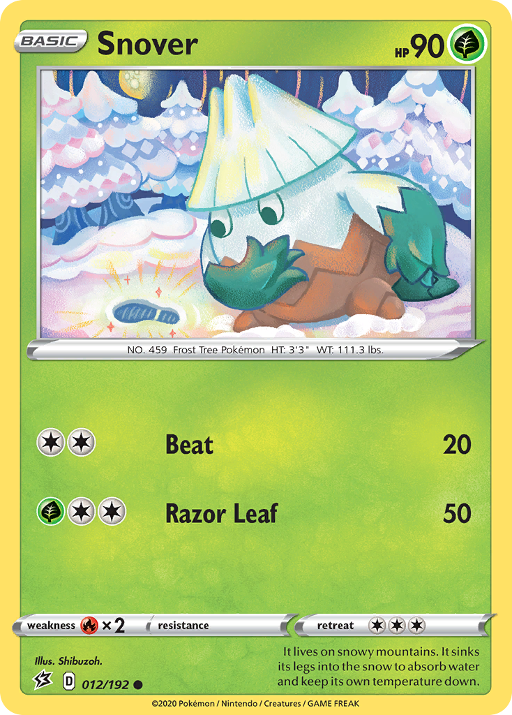Rebel Clash Snover #12/192